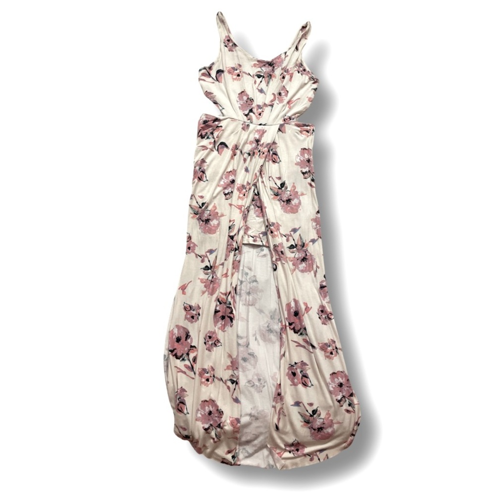 Summer floral maxi dress , size S